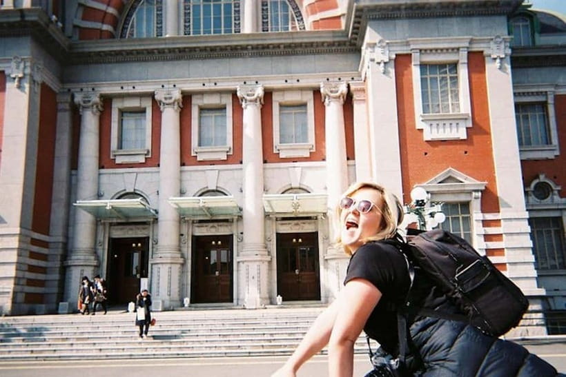 Osaka E-Bike Tour With A Local Guide - Namba Yasaka Shrine and the giant lion head