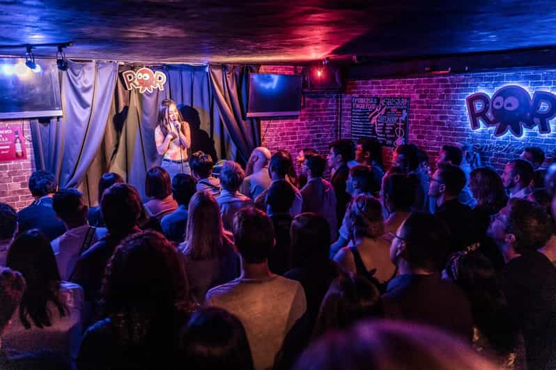 Osaka: English Stand Up Comedy Show at Osaka Comedy Club - The host sets the tone before the comedians take over