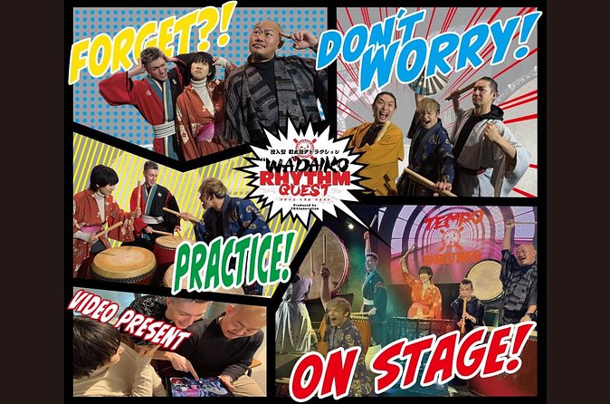 OSAKA:Feel the Power! Learn Taiko Drum from Professionals - The costume and the final theatre performance