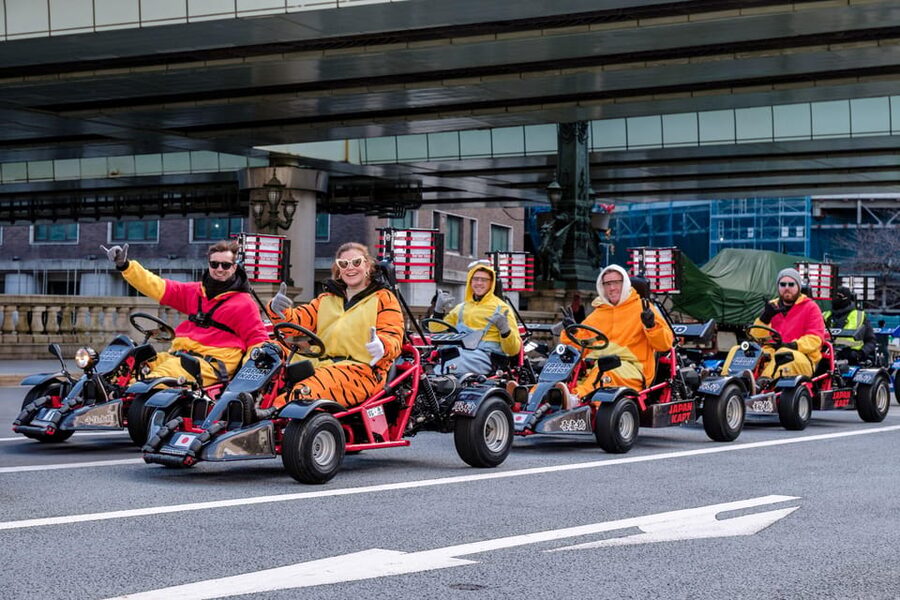 Osaka: Go Kart Tour on Osaka Streets with Guide - Tsutenkaku and Shinsekai: Osaka’s loud, old-school side