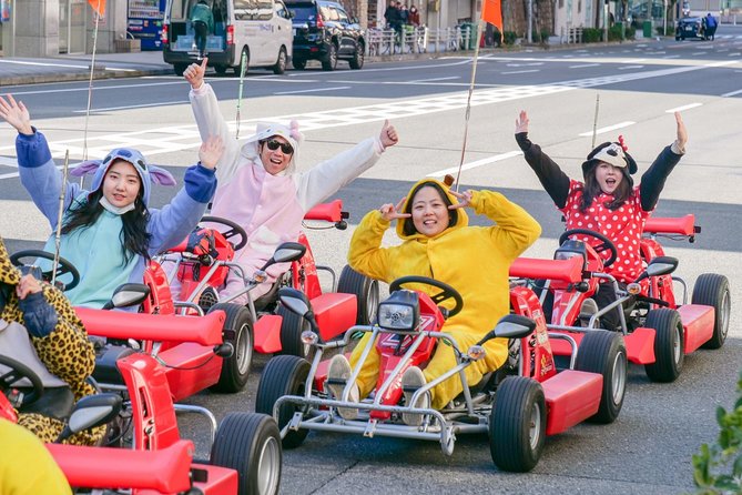 Osaka Go Karting Tour with Funny Costume - What this Osaka kart ride is really like
