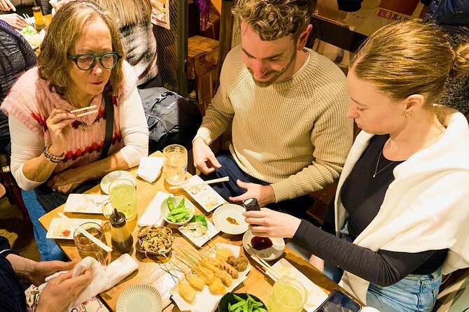 Osaka: Guided Food Tour with 12 Dishes at 4 Local Eateries - Two and a half hours, four stops, and a quick pace