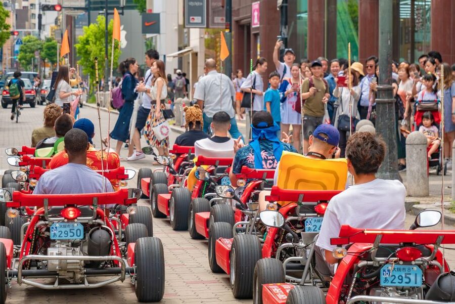 Osaka: Guided Go Karting Tour in a Funny Costume - Practical timing and preparation
