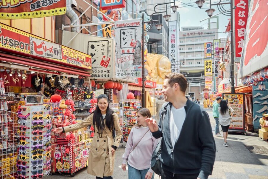 Osaka: Highlights & Hidden Gems Private Walking Tour - Shinsekai and the parts locals enjoy