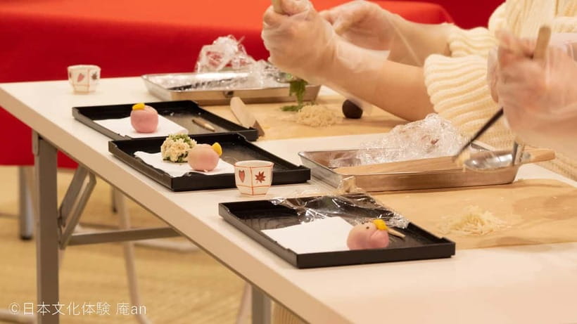 Osaka: Japanese Traditional Sweets Making and Tea Ceremony - From Matcha Powder to Tea Bowl