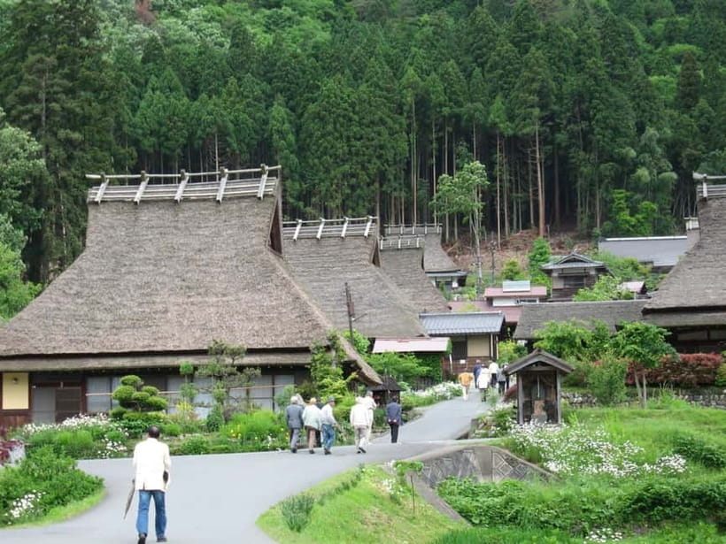 Osaka/Kyoto: Amanohashidate & Miyama Tour with Boat & Lunch - Miyama Kayabuki no Sato: A Rural Japan You Can Walk Through