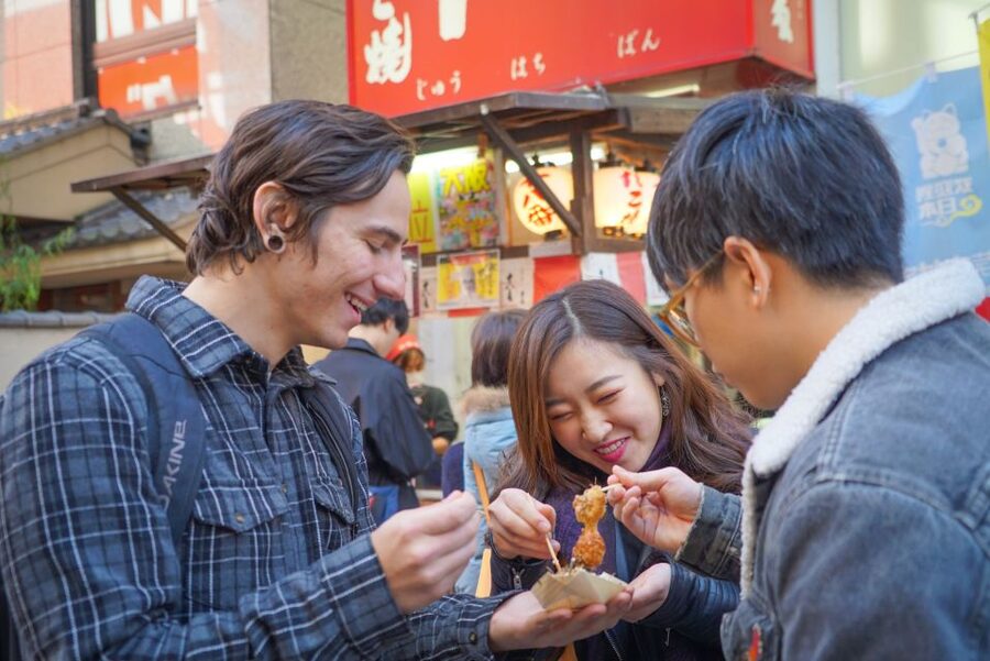 Osaka: Local Foodie Tour in Dotonbori and Shinsekai - Jan-Jan Yokocho and Osaka’s old street character