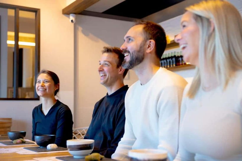 Osaka: Matcha Making Experience with Japanese Sweets - Tasting Matcha With Japanese Sweets
