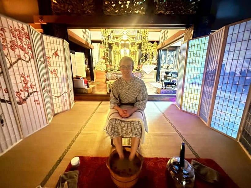 Osaka: Mind & Spirit Balance Temple Reiki Healing - Matcha, wagashi, and a slower finish