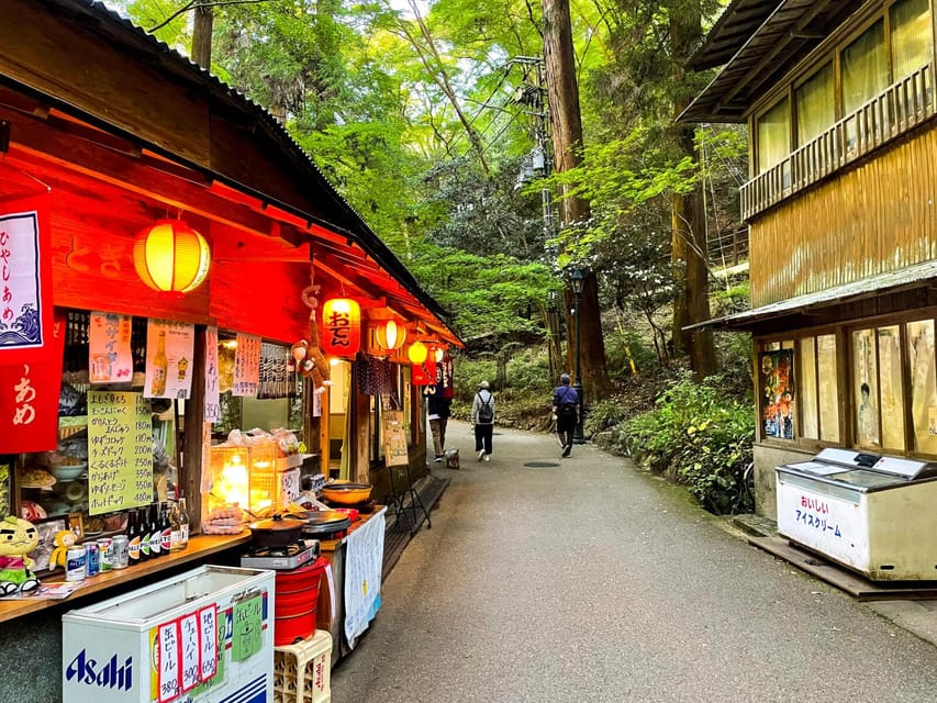Osaka: Minoh, Katsuoji Temple, & Minoh Falls Full-day Tour - From the temple to Minoh Falls by taxi