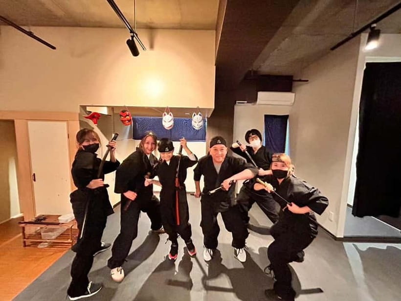 Osaka: Ninja Experience Cafe in Dotonbori - From Dotonbori streets to a fourth-floor ninja hideout