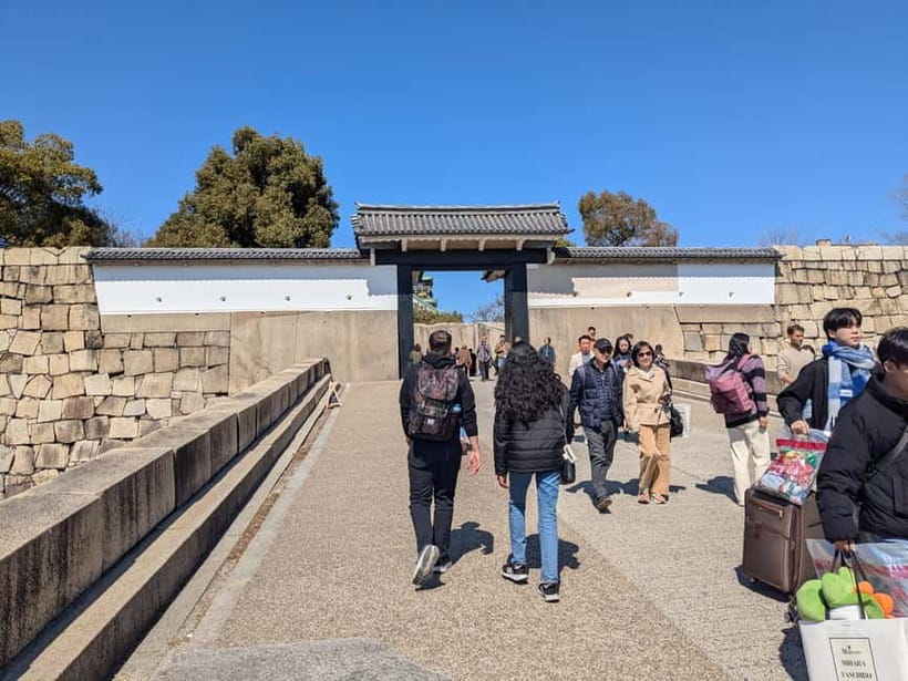 Osaka: Osaka Castle Guided Tour with Local Guide - Osaka from the top floor