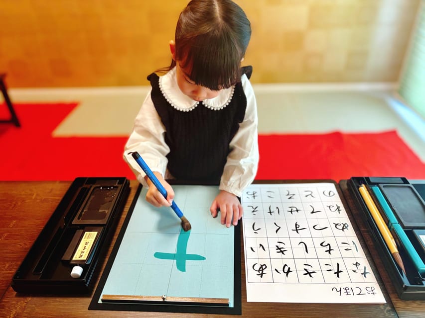 Osaka: Private Japanese Calligraphy Experience - What happens during the 90-minute calligraphy lesson