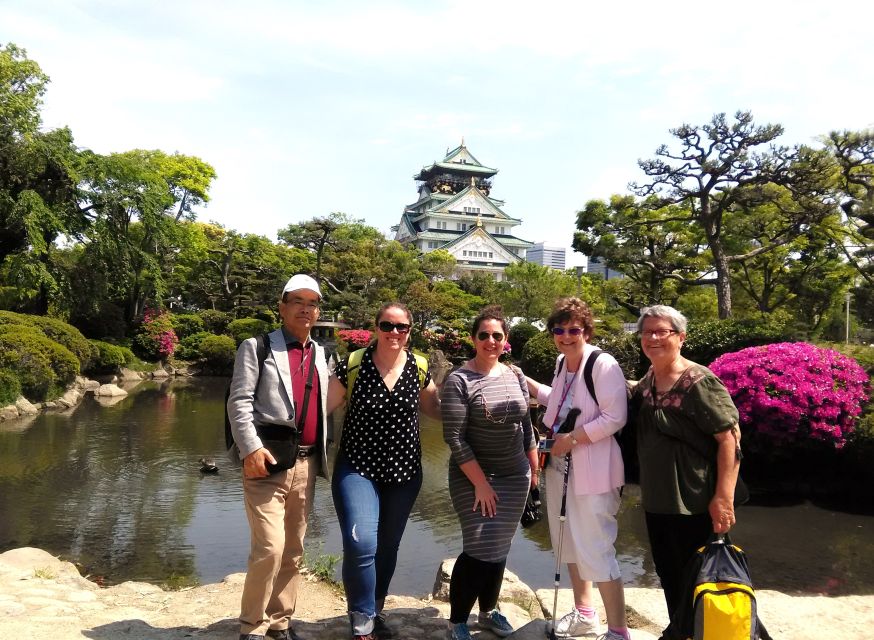 Osaka Private Tour with Government-Licensed Guide - Osaka Castle, rebuilt after wartime destruction