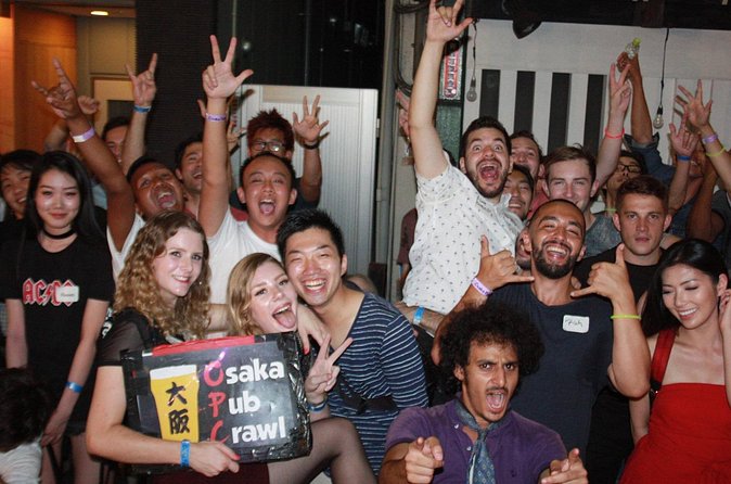 Osaka Pub Crawl and Nightlife Tour - Drinks, shots, and the real cost
