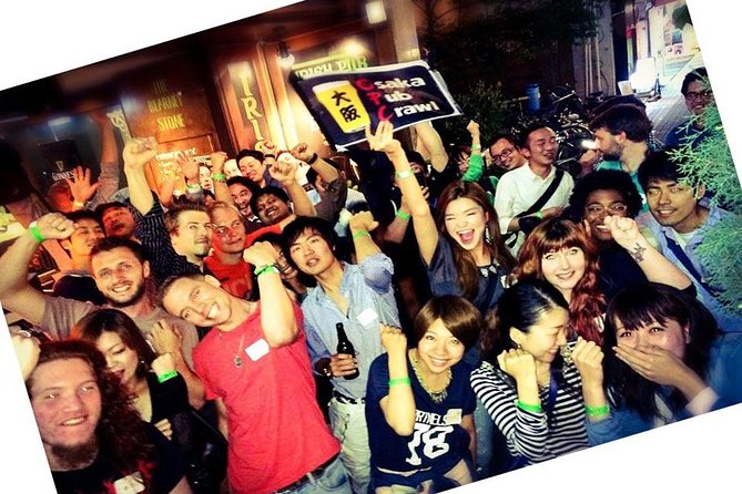 Osaka Pub Crawl and Nightlife Tour - Moving through at least three bars