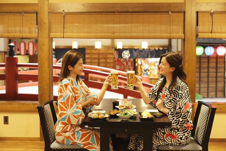 Osaka: Solaniwa Onsen Hot Spring Visit - Food and timing need a little care