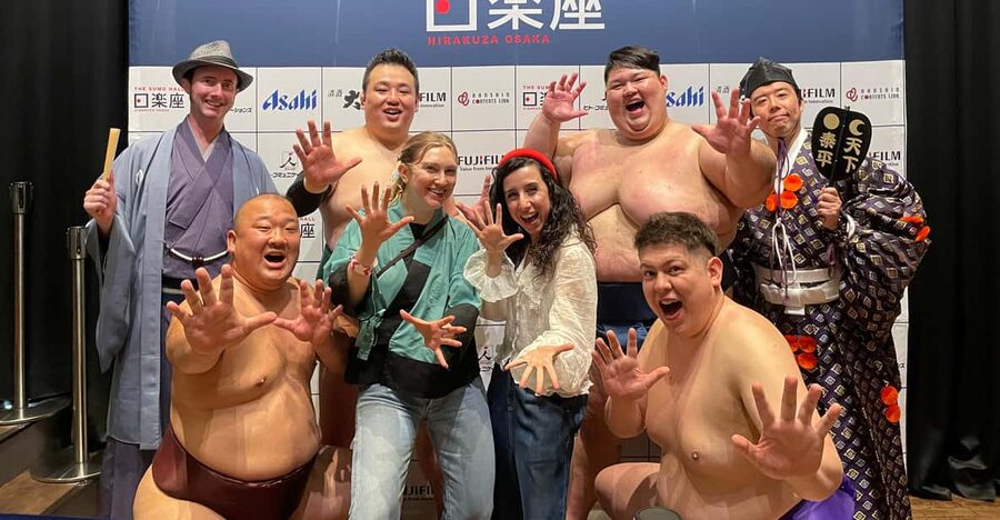 Osaka: Sumo Stage Show with Bento or Snack + Fight & Photo - The opening: rakugo, rules, and sumo customs