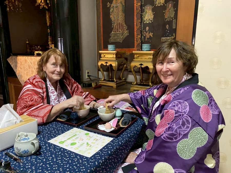 Osaka Temple Cool Foot Bath & Matcha Experience〈45min〉 - What the $34 price includes