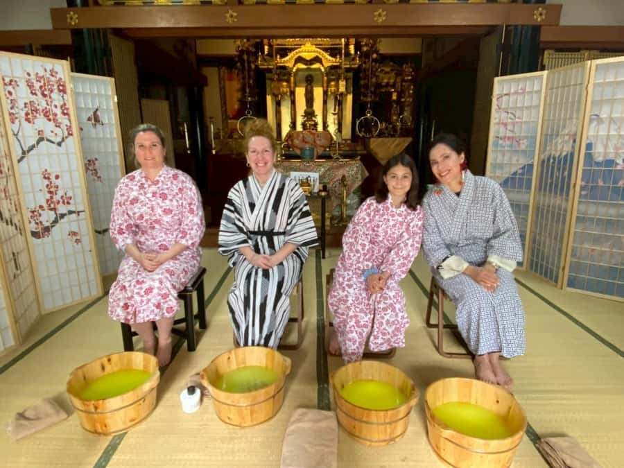 Osaka Temple Cool Foot Bath & Matcha Experience〈45min〉 - Practical details before you book