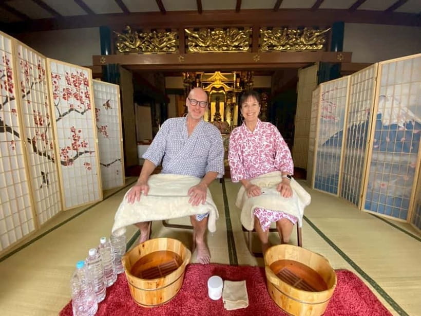 Osaka Temple Head Spa &Matcha Facial – Refresh & Glow〈90min〉 - Tea ceremony with context, not just a cup of tea