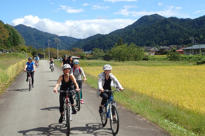 Private Afternoon Cycling Tour in Hida-Furukawa - Leaving the old town at 2 p.m.
