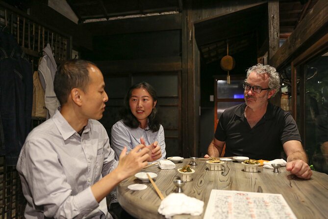 Private Food & Sake Tour in Central Kyoto with Sake Sommelier - The machiya izakaya: food in a traditional townhouse