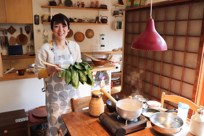 Private Kyoto Market Tour and Authentic Cooking Class with Aki - Cooking Japanese dishes with Aki