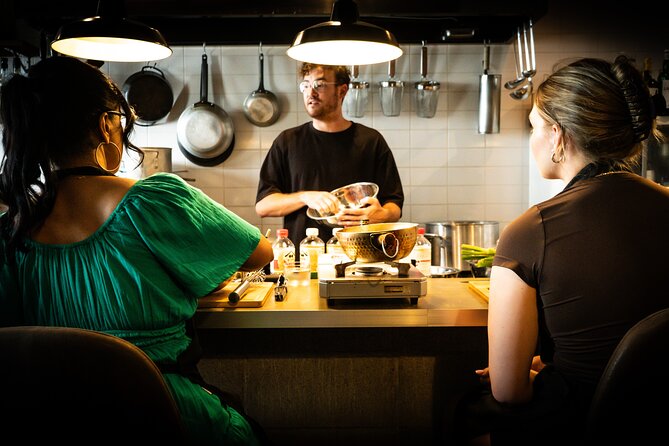 Professional Ramen & Gyoza with Ramen Chef in a restaurant! - Arriving at Baba Ramen in Meguro