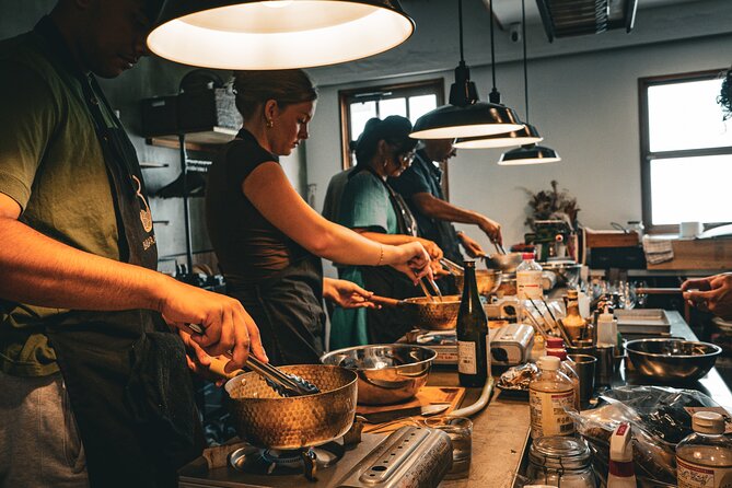 Professional Ramen & Gyoza with Ramen Chef in a restaurant! - Folding and cooking gyoza