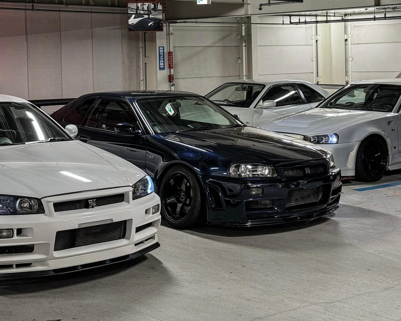 【R34 GTR Over 400 hp】Tokyo: Private Daikoku Tour in R34 GTR - Daikoku Parking Area is the main event