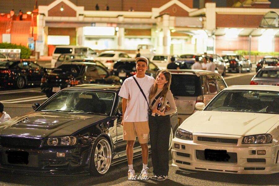 【R34】Tokyo：Private Daikoku tour in Modified R34 - Night tour or Sunday morning?