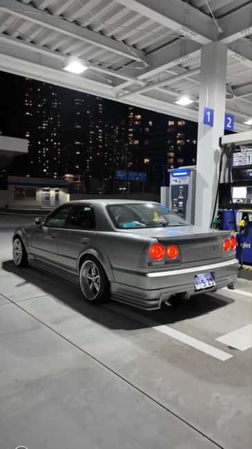 R34Skyline Daikoku PA Fast & Furious Private Experience - Daikoku PA, the main event