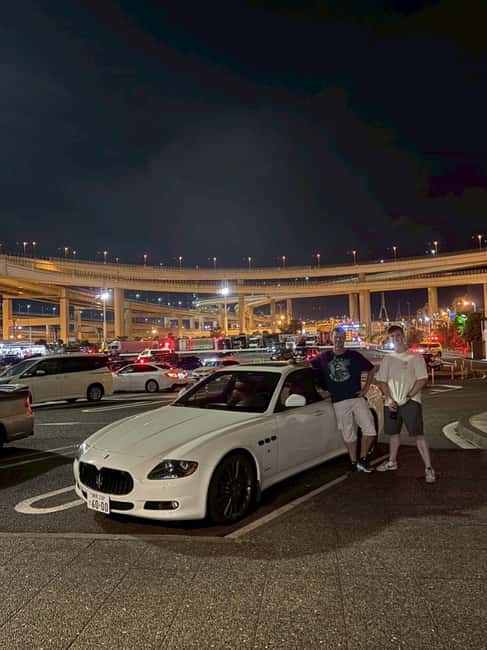 R34Skyline Daikoku PA Fast & Furious Private Experience - Tokyo Tower on the way back