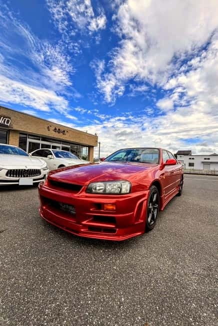 R34Skyline Daikoku PA Fast & Furious Private Experience - Central Tokyo pickup and the first drive