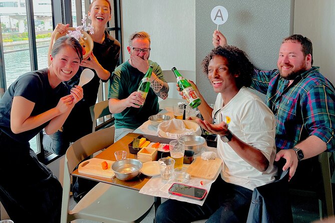 Ramen and Sushi Cooking Class with Sake Pairing Set in Tokyo - Key points to know before booking