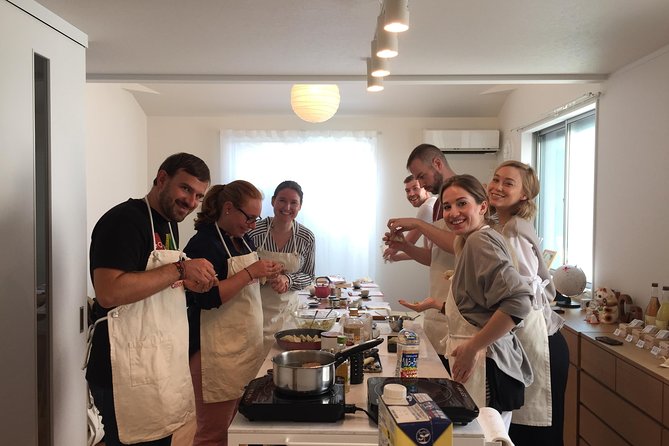 Ramen & Gyoza Cooking Class in Tokyo with Local Supermarket Visit - Eating the meal you made