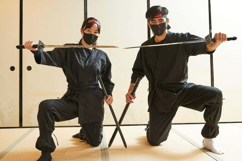 Samurai Ninja Museum Asakusa: Kid-Friendly Ninja Training - The ninja star throwing competition