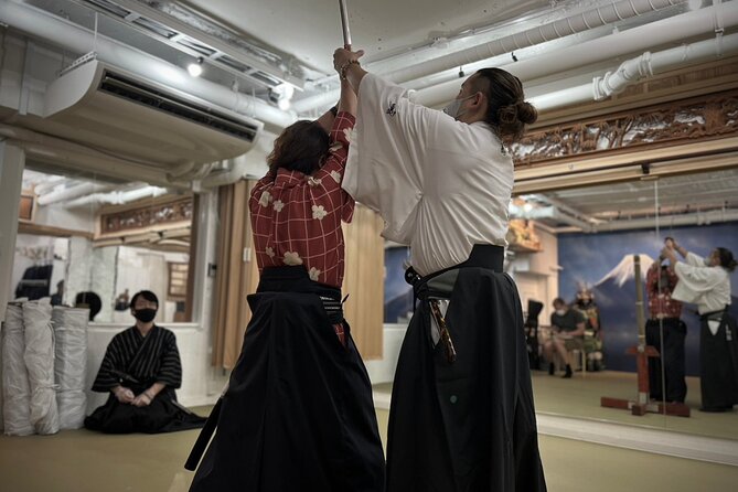 Samurai Training with Modern day Musashi in Kyoto - Watching Yushin Sensei’s sword performance