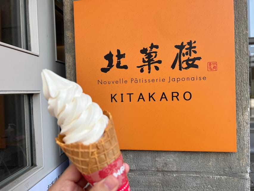 Sapporo Walking Tour - Sweets at Kitakaro or Snow Brand Parlor