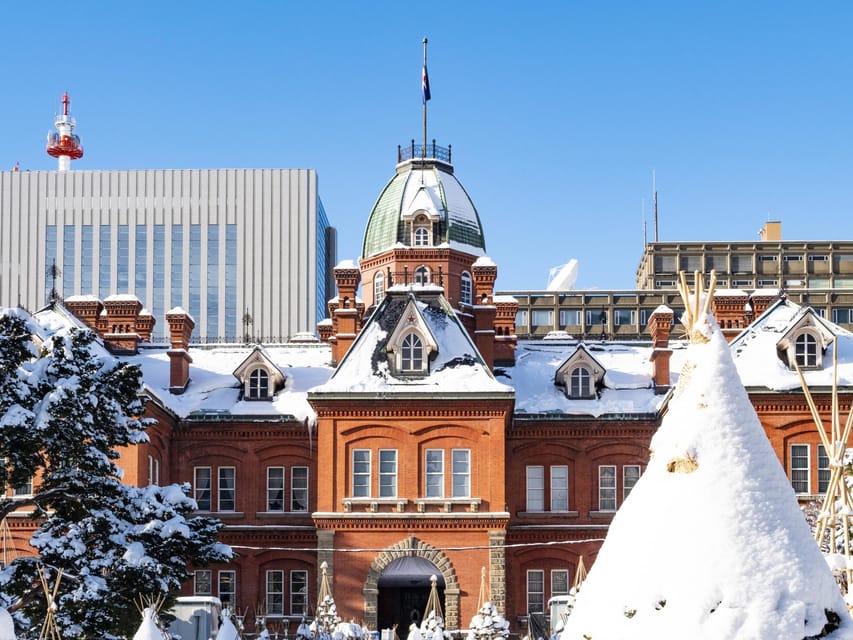 Sapporo Walking Tour - The Clock Tower and the city’s compact center