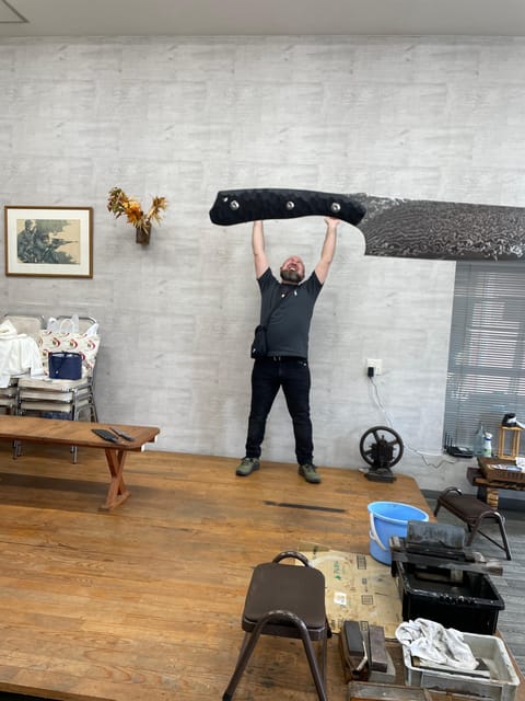 Seki: Samurai Knife Making Experience at the Knife Museum - Choosing and shaping your Seki knife