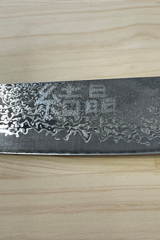 Seki: Samurai Knife Making Experience at the Knife Museum - Testing the edge with fresh vegetables