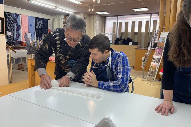 Sekka Cotton Furoshiki Class - What makes sekka shibori interesting