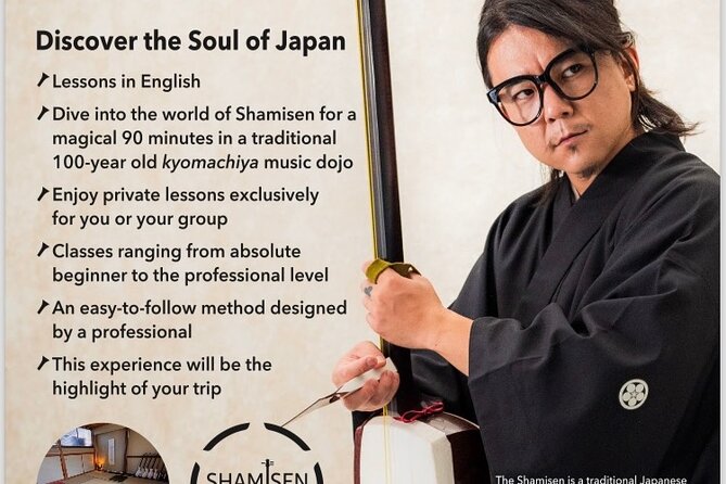 Shamisen Experience in Kyoto 【Private】 - Timing, Tickets, and Cancellation