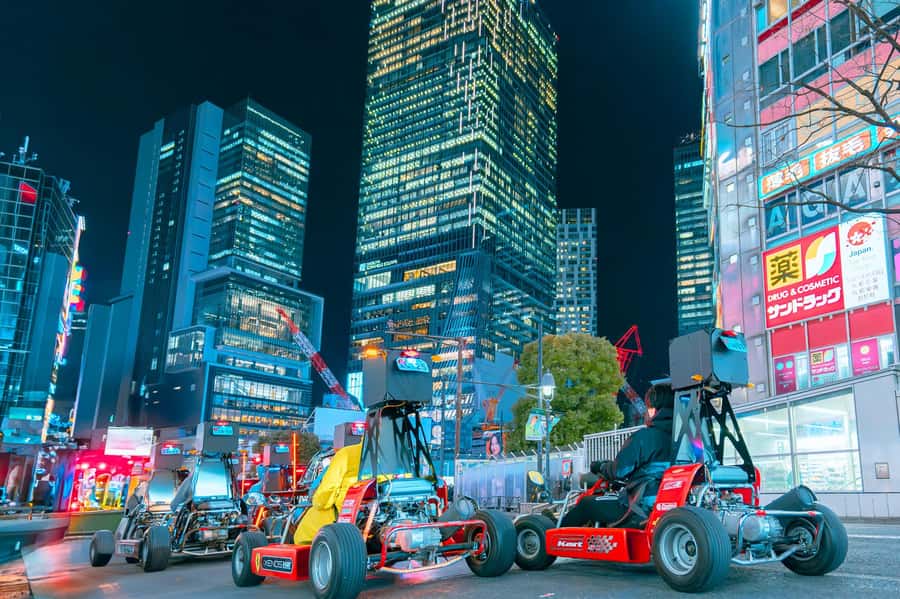 Shibuya#2 Go Karting Tour with Funny Costume - The license rule can make or break your booking