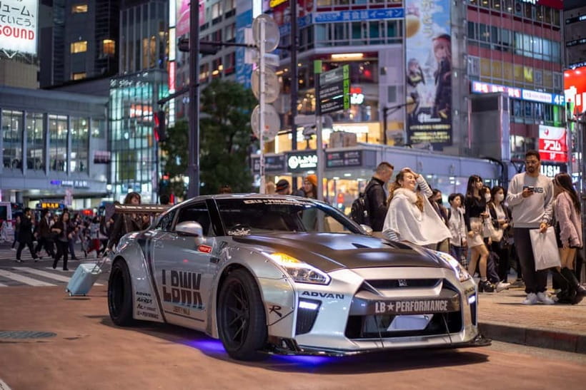Shibuya City: Daikoku PA GT-R R35, R34, R33 or R32 Tour - Wangan Expressway and the sound of Tokyo at night
