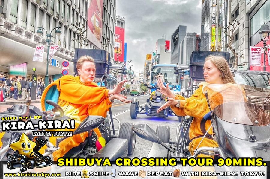 Shibuya Crossing x Tokyo Tower and more! Go-Kart Tour - Shibuya Crossing is the tour’s headline moment