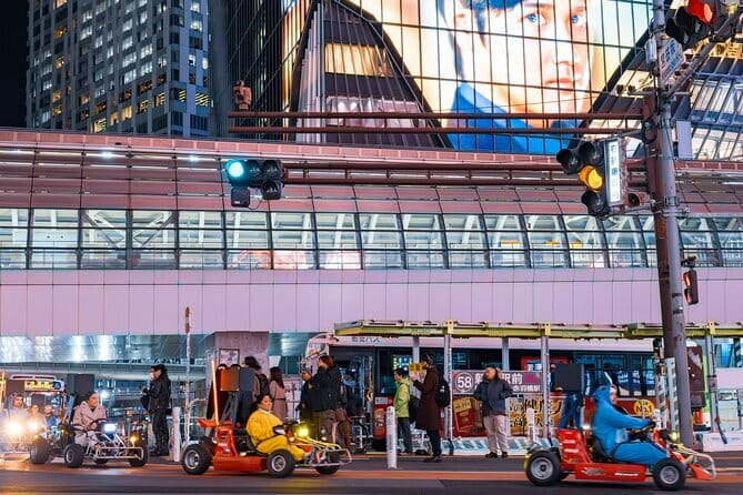 Shibuya Go Karting Tour with Funny Costume - Costumes, cameras, and the social side