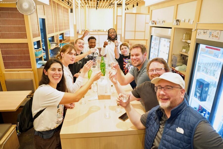 Shibuya: Local Bar & Izakaya Crawl - Stop two: tasting sake beyond the usual souvenir bottle